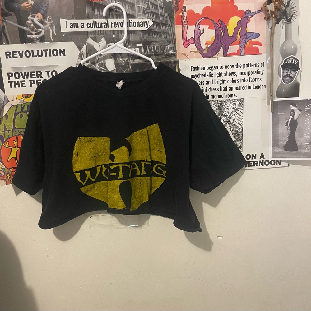 Cropped WuTang Rap Tee